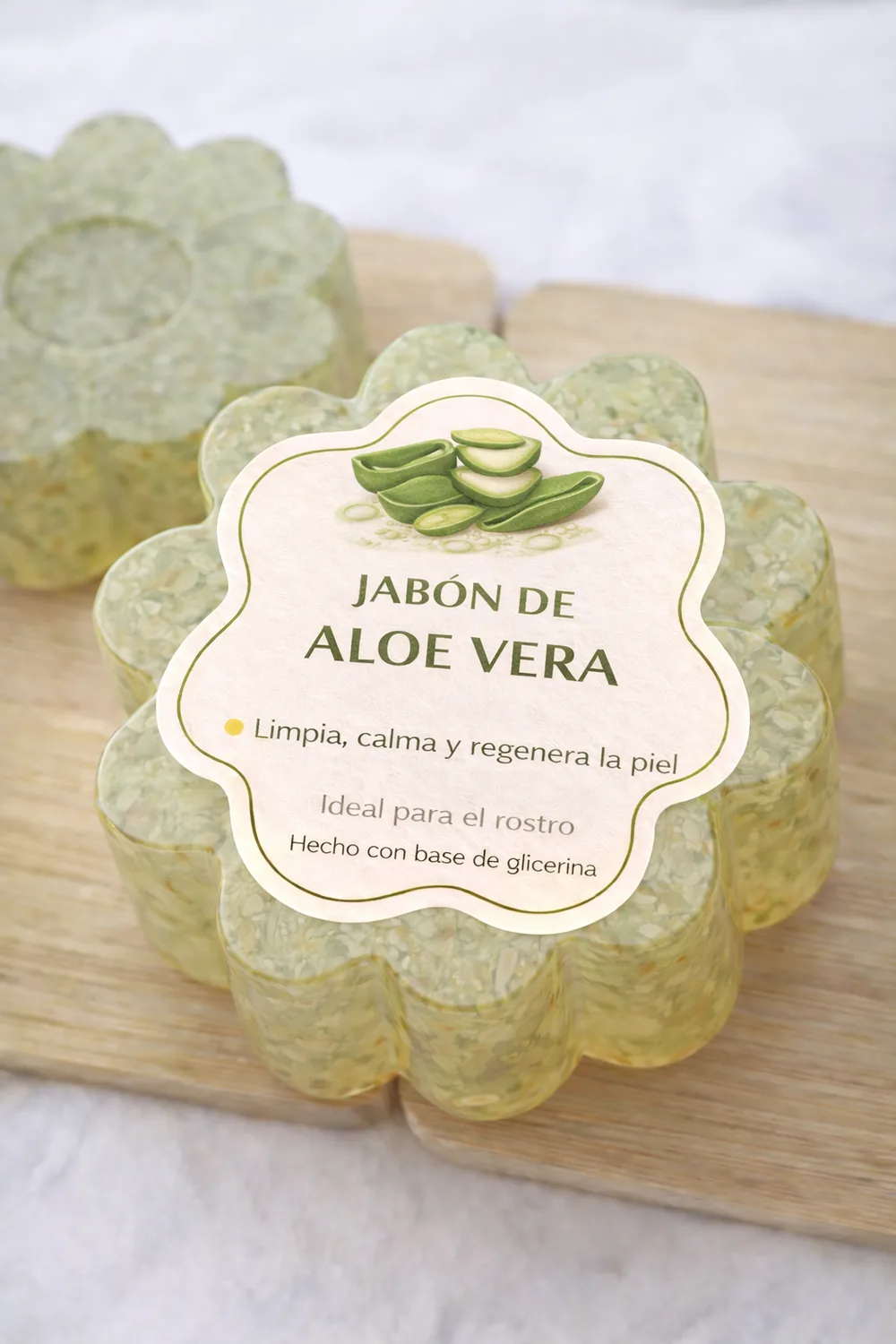 Jabón de Aloe Vera 100 g