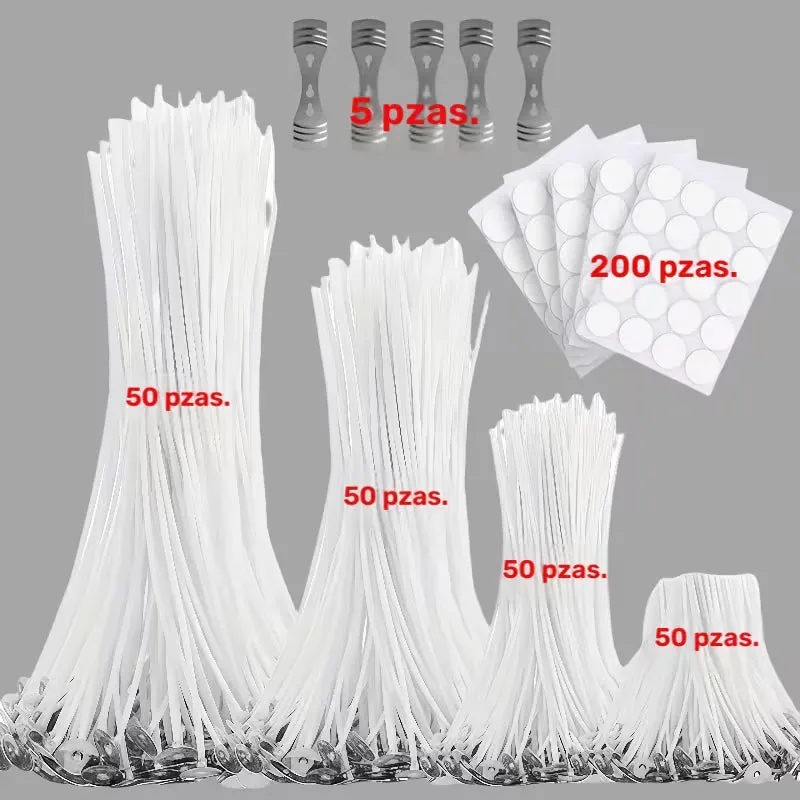 Kit Completo para Fabricación de Velas – 405 Piezas