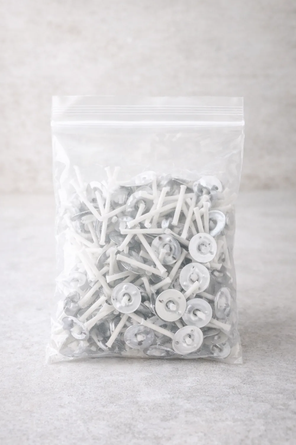 Pack de 100 Mechas con Base Metálica